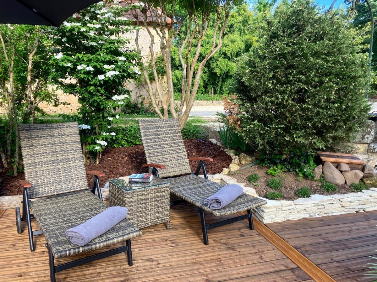 La Tuilerie Grange (Adults Only) Vila Le Bugue Exterior foto